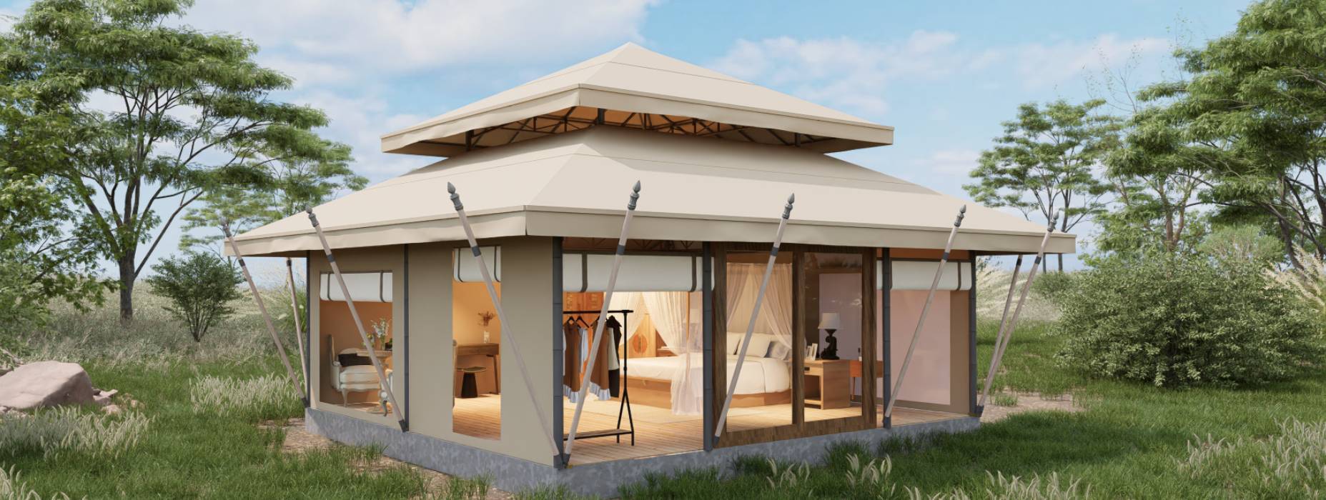 珲春市户外野奢帐篷